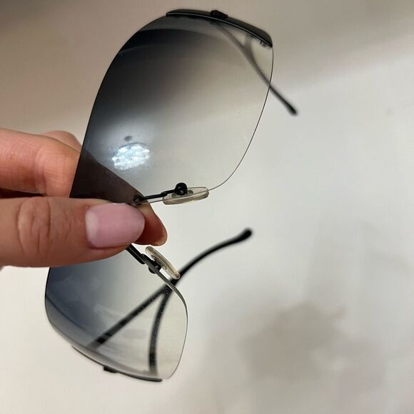 Versace Shield Gradient Sunglasses - Picture 3 of 4